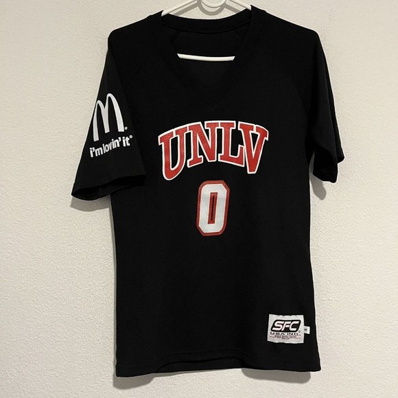 University Of Las Vegas UNLV Promo Short Sleeved Jersey Shirt SFC Inc Size Small - Picture 13 of 13